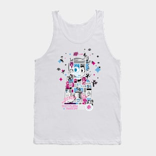 Graphic Novel Mosaic Tank Top